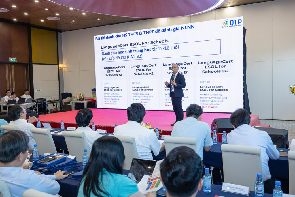 LanguageCert cung cấp nhiều cấp độ và định dạng bài thi